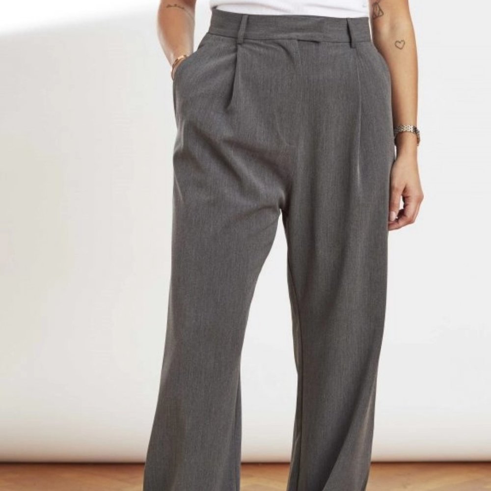 Djerf Avenue Favorite Pants Grey (S)